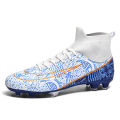 World Cup Massey Soccer Shoes Men's High-Top Long Nail Broken Nail Student Children Boy Professional Training. 
