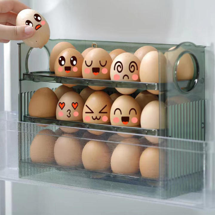 Clamshell egg storage rack egg storage box bracket egg rack ...