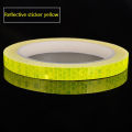 1cmx8m Bike Stickers Reflective Tape Fluorescent MTB Bicycle Strips Cycling Tapes For Bicycle Helmet Motorcycle Scooter. 