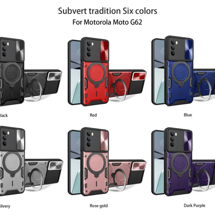 Lereach%20For%20Motorola%20Moto%20G62%205G%20Mobile%20Cover%20Case%20Camera%20Thick%20%20Armor%20Car%20Ring%20Bracket%20Shockproof%20Back%20Cover%20-%20Image%207
