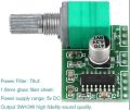 PAM8403 3W Stereo Audio Amplifier Board with Volume Controller 5VDC. 