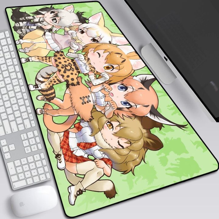 Keyboard%20Edge%20Mousepad%20Mouse%20Gamer%2060X120%20Anime%20Mice%20Friends%20Project%20Large%20Locking%20Pad%20Kemono%20Computer%20Mat(Style%202_30X70X0.3Cm)%20-%20Image%206