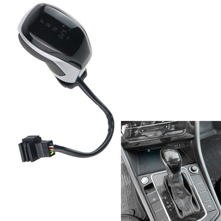 Automatic%20Gear%20Shift%20Knob%20DSG%20AT%20White%20LED%20Electronic%20Shift%20Lever%20Handball%20for%20Golf%206%207%20Passat%20CC%20B7%20Jetta%20Tiguan%20Touran%20-%20Image%203