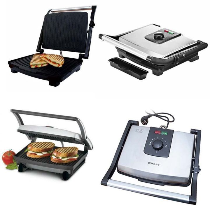 Sokany%20KJ-202%20Stainless%20Steel%20Panini%20Sandwich%20Maker%20and%20Contact%20Grill,%202000%20Watts%20-%20Image%207