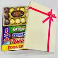 Chocolate Gift Hampers For Birthday Valentine Parties Occassions Gatherings Weddings Branded Chocolates With Gift Box Ferrero Rocher Colorful. 