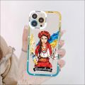 Ukraine Ukrainian Girl Phone Case For iPhone 15 14 11 12 13 Pro XS Max XR X 7 8 6 6S Plus Soft Clear Back transparent Cover. 