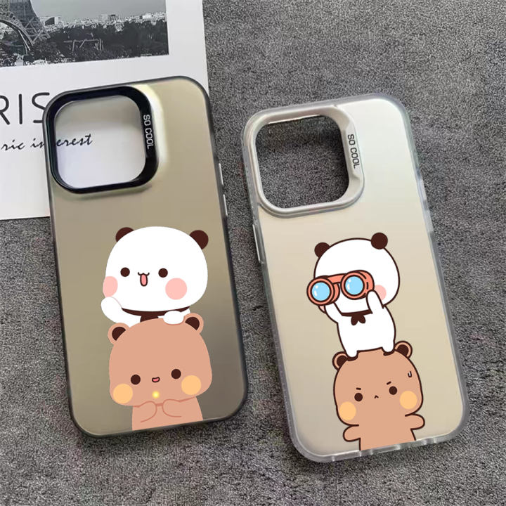 Cute%20DUDU%20BUBU%20Phone%20Case%20For%20IPhone%2016%2015%2014%2013%2012%2011%20Pro%20Max%20Plus%20Color%20Shockproof%20Back%20Silver%20Cover%20-%20Image%202