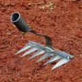 Gardening Tools Garden Rake Tilling Vegetable Plowing Planting Farm Hand Tool Garden Hoe Heavy Duty Rake for Soil Loosening Weeding Backyard. 