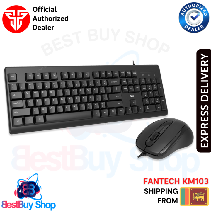 Fantech KM103 Usb Wired Keyboard And Mouse Combo