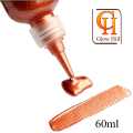 Glow Hill Copper Acrylic Paint, Metallic Copper, Non Toxic, Non Fading, 60ml and 100ml Copper Metallic Paint for Art, Painting, Handcrafts, Ideal for Canvas Wood Clay Fabric Ceramic Craft Supplies. 