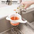 Sink Drain Basket Kitchen Debris Residue Strainer Holder Animal Organizer Drainer Washing Drying Rack Multifunctional Filter. 