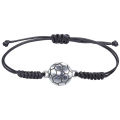 Hand Made Wax Thread Braided Hand Rope Football Basketball Rugby Volleyball Baseball Soccer Adjustable Couple Bracelet. 