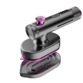 1 Piece Handheld Steam Iron Steamer Ironing&Steaming 2 in 1 Fabric Wrinkle Travel Iron EU Plug A. 