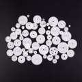 58 styles Plastic Gears Cog Wheels All The Module 0.5 Robot Parts DIY Necessary. 
