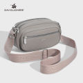 David Jones Paris women crossbody bag polyester female handbag small lady shoulder bag. 