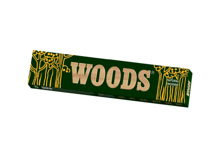 Woods Incense Sticks Small - 12 Packets / Dozen
