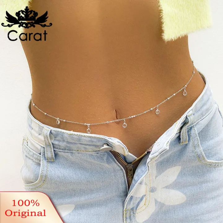 Carat%20Body%20Chains%20Gloss%20Adjustable%20Pendant%20Rhinestone%20Belly%20Chains%20-%20Image%204