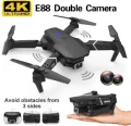 E88 Pro Drone 4K HD Camera Drone Wifi FPV Foldable Professional Drone Highly Preserved RC Quadcopter. 