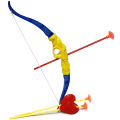 Bow and Arrow for Kids / Bow Toys for Children / Bow and 3 Arrow with Suction Cup Tip / Plastic Bow and Arrow Set. 