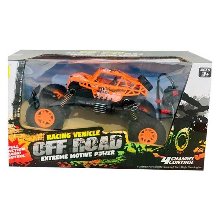 Remote Control Cars RC JEEP Rechargeable Graffiti Design Light Toys Gift Boys Girls with Batteries Daraz.lk