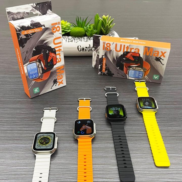 i8 ultra max smart watch series 8 | New Smartwatch Latest | sports fitness Watch | Bluetooth Calling Scroll feature Full Screen Touch