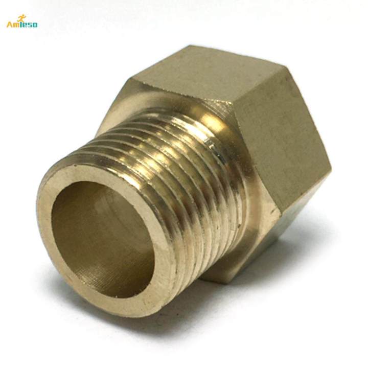 Full Brass G1/2" G1/2" Female Thread Adapter Connector Pipe Fitting