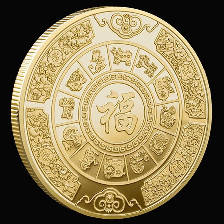 Collectable%20Koi%20Fish%20Pattern%20Lucky%20Coin%20Coin%20Circular%20Lottery%20Ticket%20Scratcher%20Tool%20Commemorative%20Coin%20Tourist%20Attraction%20-%20Image%205