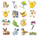20/40pcs Pokemon Stickers Pikachu Stickers for Laptop Scrapbook Journal Kids Girls Boys Stickers. 