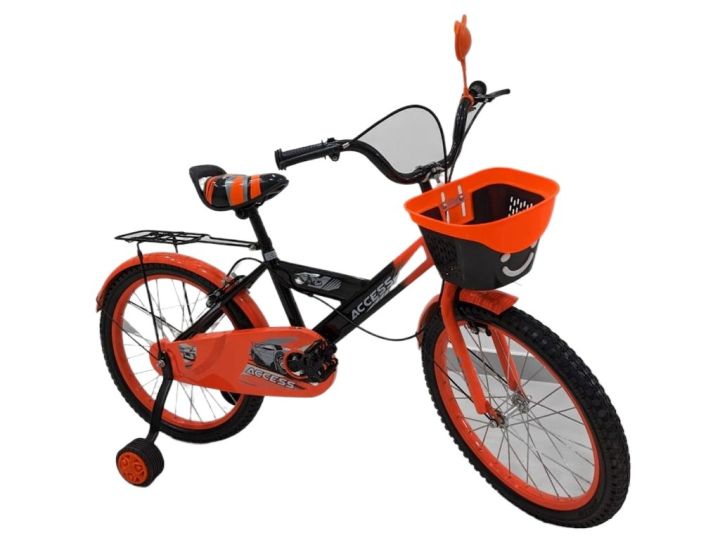 Kids'%20Bicycle%20BMX%2016'%20with%20basket%20Support%20wheels%20luggage,%20superior%20Hiker%20bikes%20with%20Mirror%20-%20Image%204