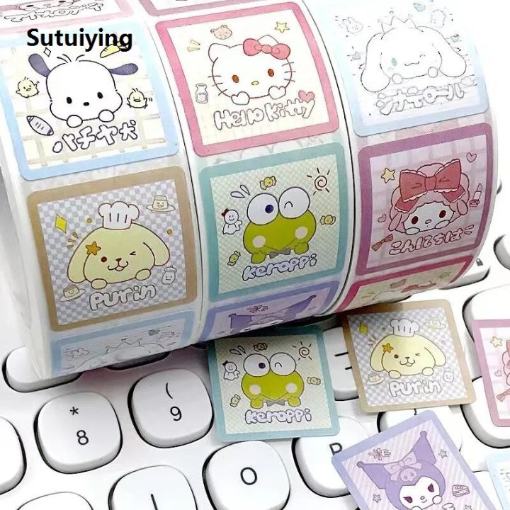 Sutuiying Luxury 500Pcs Sanrio Kuromi Melody Pochacco Hellokitty Cute ...