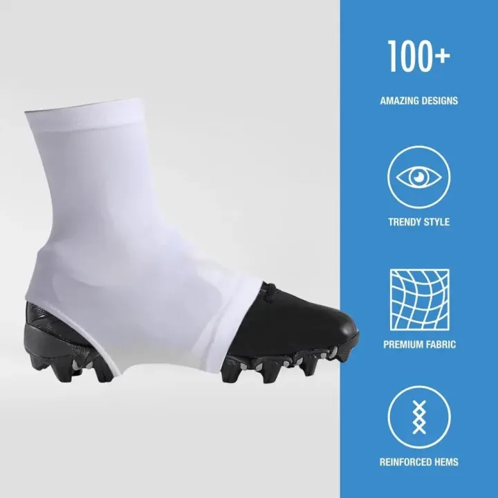 door%20stopper%20rubber%201%20Pair%20Spats%20Football%20Cleat%20Covers%20High%20Elastic%20Slip%20Resistant%20Soccer%20Spats%20Basketball%20Shoes%20Ankle%20Protector%20Sports%20Accessories%20-%20Image%202