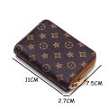 QuXis 2022 Women Card Holder High Quality Leather Business Card Case Small Wallet Prevent RFID Female Credit Card Holder Wallet Unisex. 