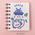 Coil Notebook Small Notepad Animal Rollover Notebook Mini Kawaii Diary Korea Cartoon Anime Notebook. 