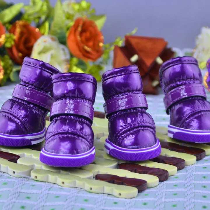 4%20Pcs/sets%20Winter%20Dog%20Shoes%20Warm%20Fleece%20Puppy%20Pet%20Shoes%20Waterproof%20Dog%20Snow%20Boots%20For%20Small%20Dogs%20Chihuahua%20Yorkie%20Teddy%20Shoes%20-%20Image%207