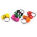 4 Dial Digit Letter Combination Travel Security Code Lock Diary Password Padlock Luggage Security Padlock. 