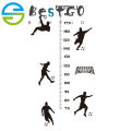 【BestGO】Wallpaper Decor Football Boy Height Measurement Wall Childrens Room Shop Glass Window Bedroom Wall Cabi Background. 