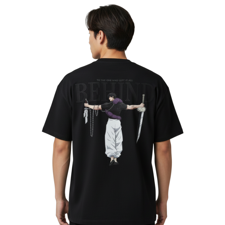 FINAL SALE 🔥 Toji Fushiguro Oversized T-Shirt – Anime Streetwear Tee ...