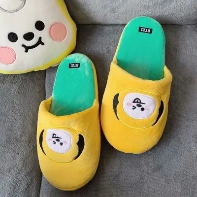 【WEJA】Sta5 KPOP BT21 Indoor Home Slippers Adult Free Size