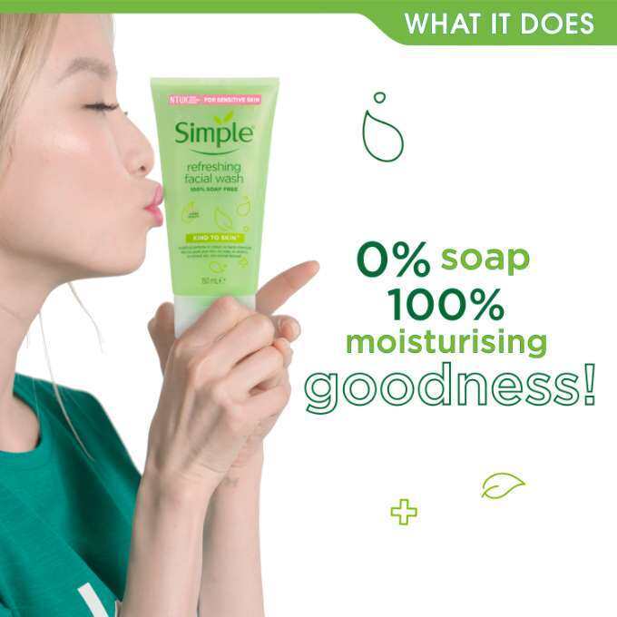 Simple Refreshing Face Wash 100ml