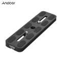 【FOOT SOFA】Andoer PU-140 140mm Quick Release QR Plate for Arca Swiss Tripod Head. 