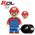8pcs/set The Super Mario Bros. Movie Building Blocks Mario Kinopio Luigi Action Figures Accessories Children Toys KDL815. 