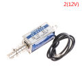 DC 6V 12V 24V magnetic solenoid push pull open frame electromagnet 0530B. 