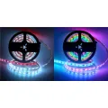 Automatic 12V Magic LED Light Strip 5M RGB LED Tape Lights RGB Rope Lights Flexible Changing LED Strip Lights for TV Bedroom Party Home Lighting Kitchen Bar. 