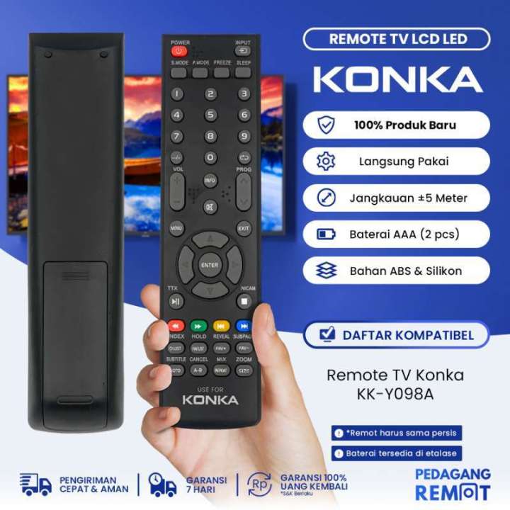 Remote TV Konka LCD LED KK-Y098A