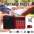 YUEGAN Rechargeable USB and microSD Slot Mini FM Radio YG011U. 