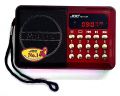 Joc Mini FM Radio and MP3 Player Digital Speaker, Compact Portable Speaker with Built-in FM Radio and Clear Audio Performance for Home and Travel. 