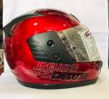 U.P.Co Deluxe  Red Shine  Motor Bike Helmet SLS Certified. 