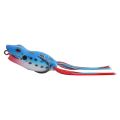 【Miga Plaza】  Black Thunder Frog Lure Topwater Fly Fishing Artificial Bait Saltwater Insect Soft Lures Bass Fishing Frog Baits. 