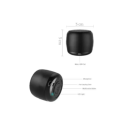 Black Mini Boost Bluetooth Speaker, Features: Hi-res Audio. 