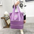 Travel Bags Women's Short-Distance Luggage Bag Large Capacity Student Handheld Small Travel Lightweight Waterproof Pending Storage Bag. 